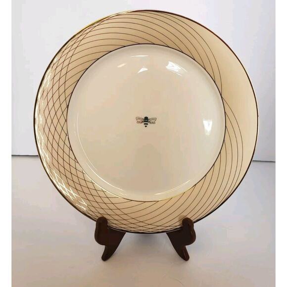 Mary Kay Golden Anniversary Bumble Bee 3 Piece Place Setting 2 Plates 1 Bowl - Picture 3 of 12